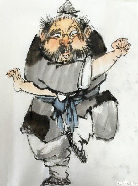 经典白眉大侠的房书安,每集都少不了他的笑料。+