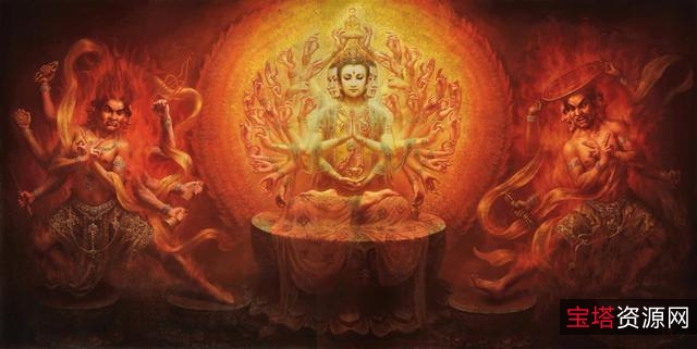 佛学图文《千手观音插图珍藏本》经典收藏分享!