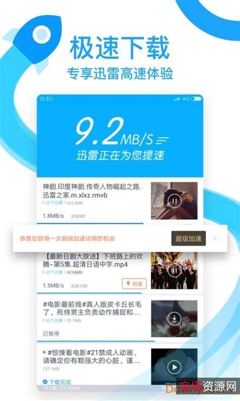 迅雷尊享版/不限速，无视敏感资源/某宝付费买的