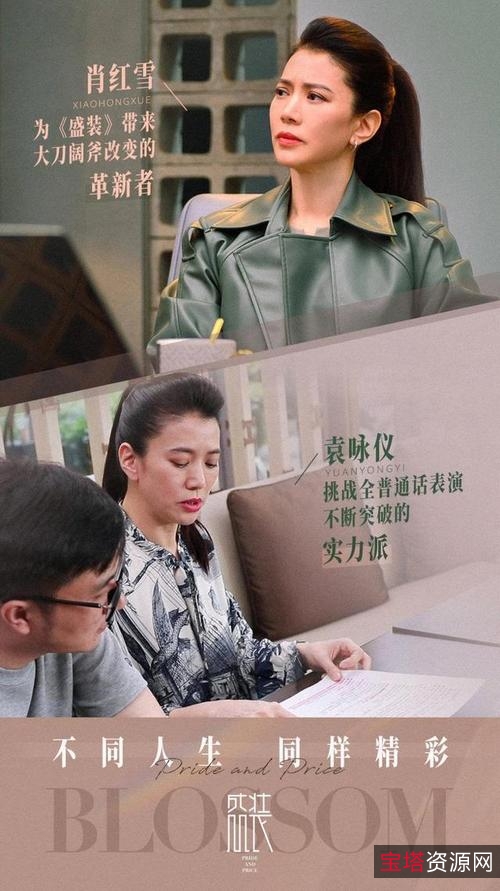 2022《盛装》IMDb评分7.1分，豆瓣评分7.5分，29集国语内嵌中字宋佳、袁咏仪等联袂主演的4K中字电视剧