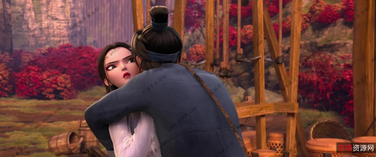 经典古装武侠动画：白蛇缘起4K视频版本