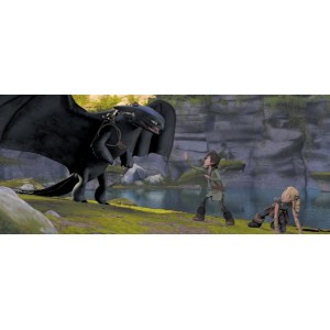 经典动漫《驯龙高手》：可爱驯龙宝宝、少年和驯龙之间的友谊与冒险！