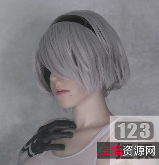 小小芊芊YoRHaNo.2TypeBCospay视频：真实还原机器人少女的性感漂亮！