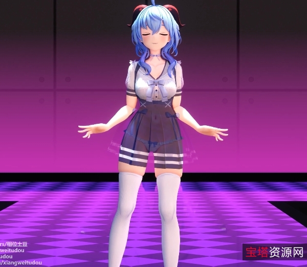 甘雨精彩视频网红甘雨穿红裙、弹琴芭蕾，让你体验绝美的梦境