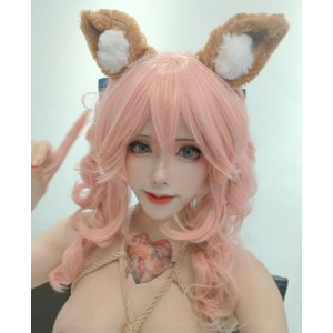 高颜值新晋女神推特COSERTiTi私拍白玉兔美腿馒头光“阴”姬浮力姬妹子倦倦喵微博