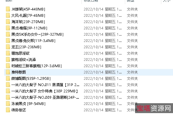大梨子写真合集多人游，4.3G百度云资源