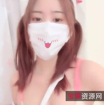 有趣双马尾女仆口罩