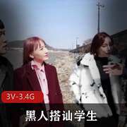 黑白反差下的黑人搭讪学生的无T内S合集