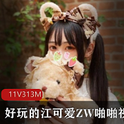 江可爱资源合集：女神化妆黑历史绅士自我安慰互动视频313MB