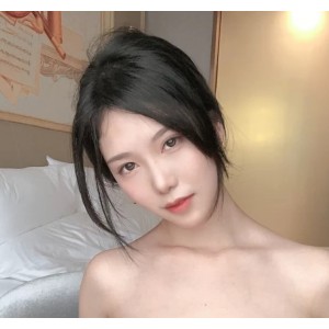 2024年抖娘利世定制合集：透视雪纺碎花内衣，1V125P+1.04G