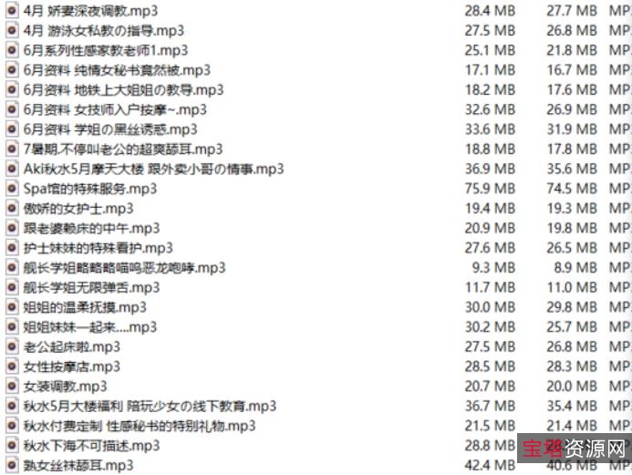 虎牙名主播Aki秋水18R助眠音频合集,珍贵稀有舔耳哄睡喘息,68v-14.7G大小