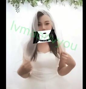 绿M网红大咖联手女友作品：婚纱视频惊喜道具