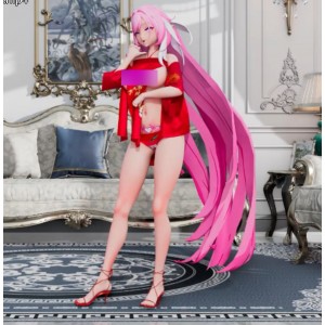 爱莉希雅mmd小合集：6v+600M，1币免费下载，百度盘分享，alxy解压码